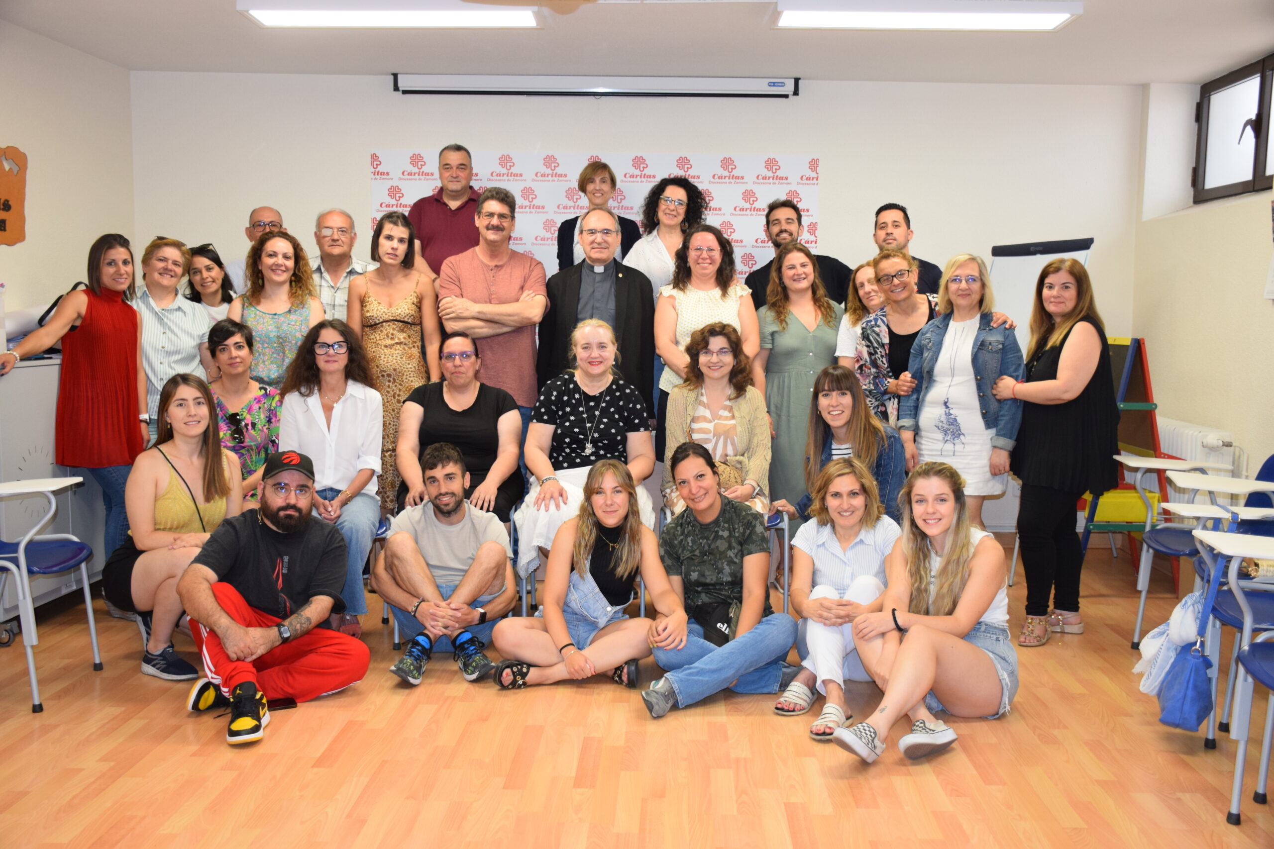 He sido feliz muy feliz en esta tarea en Cáritas Diocesana de Zamora